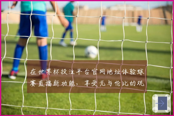 在世界杯投注平台官网地址体验球赛直播新功能，享受无与伦比的观赛乐趣
